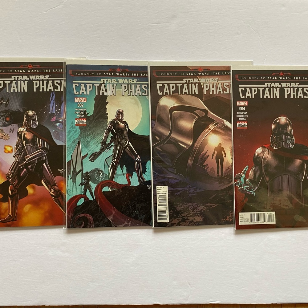 Comic books for sale - captain phasma 1-4